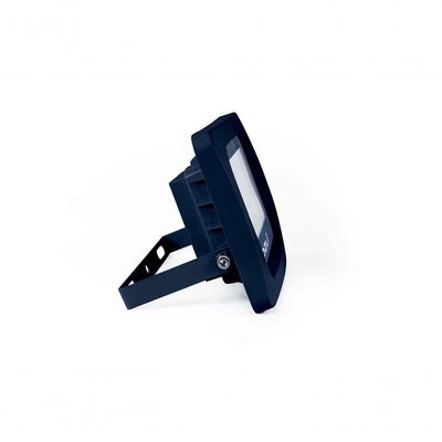 Refletor Led Slim 10w Ip65 6500k Preto Bivolt Unidade