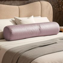 Almofada Travesseiro Bastão Tubo Rolo Dot 140cm Macia Veludo Rosé - Desk Design