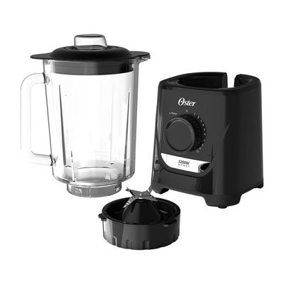 Liquidificador Oster OLIQ520 Preto com Copo de Vidro, 1250W e 10 Velocidades Preto / 110