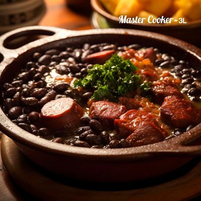 Panela Elétrica de Pressão Mondial Digital Master Cooker PE-40 3L - Preta/Inox Inox,Preto / 110