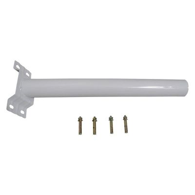 Suporte Luminaria Solar Barra Poste Aço 5 Unidades