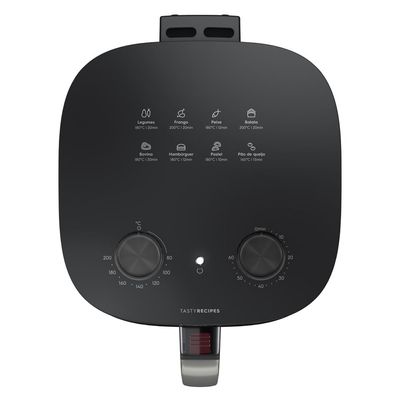 Air Fryer Electrolux por Rita Lobo 5,6L Cinza Efficient Economia de Energia 1400W (EAF40) 220V