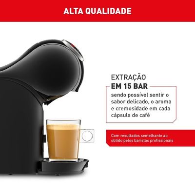 Cafeteira Expresso Arno Dolce Gusto Genio S Plus DGS2 - Preta Preto / 220