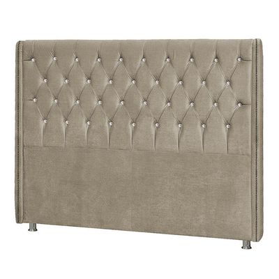 Cabeceira Queen Tóquio P04 160 Cm Suede Bege Tca 941