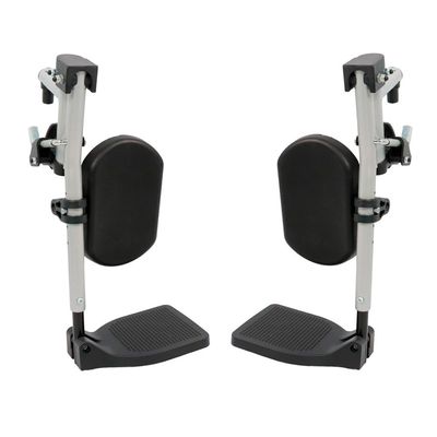Cadeira de Rodas com Elevação de Pernas e Apoio de Cabeça D600 T46 Dellamed Preto