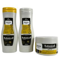 Kit Bothanico 3Und Shampoo Cond Mascara Banana e Chia