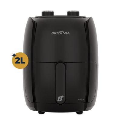 Air Fryer Britânia Compacta 2L 1000W Sem Óleo BAF20A 127V