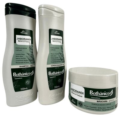 Kit Bothanico 3Und Shampoo Cond Mascara Jaborandi Alecim