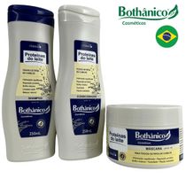 Kit Bothanico 3Und Shampoo Cond Mascara Proteinas do Leite