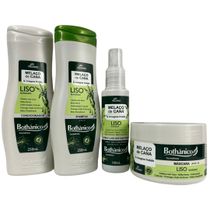 Kit Bothanico 4Und Shampoo Cond Spray Mascara Melaço de Cana
