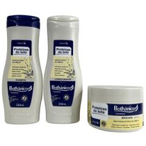 Kit Bothanico 3Und Shampoo Cond Mascara Proteinas do Leite