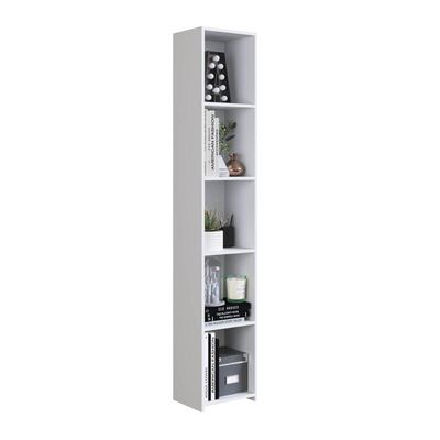 Módulo Organizador Multiuso Funcionale Estante Branca 33X26X182cm MDP Art In Móveis