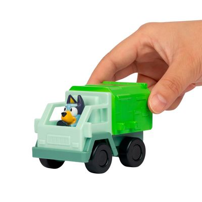 Mini Carrinho Bluey - Caminhão de Lixo