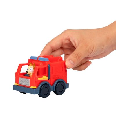 Mini Carrinho Bluey - Caminhão de Bombeiro