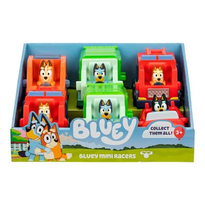 Mini Carrinho Bluey - Carro 4x4