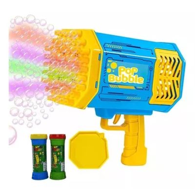 Brinquedo Lança Bolhas De Sabão Super Pop Bubble - Fenix 937