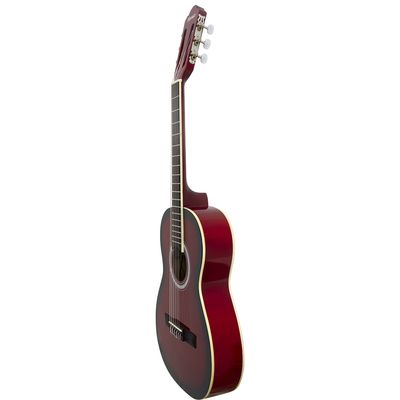 Violão Acústico Infantil de Nylon para Destros com Tensor TCG 360 Vermelho Thomaz
