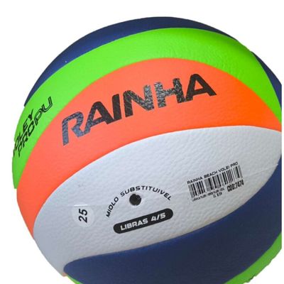 Bola Rainha Beach Volei Pro - Bcoazulvde