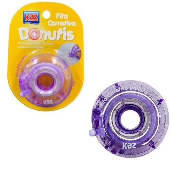 CORRETIVO ROLLER DONUTIS - 5MMX6M - LILAS - KZ823LI - KAZ