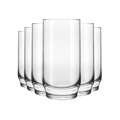 Jogo de Copos Multiuso Lights 410ml 6 Unidades - Nadir 7604