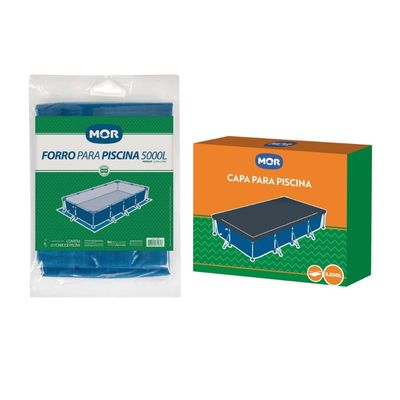 Capa e Forro para Piscina 5000 litros Mor