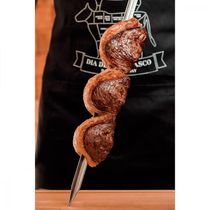 Espeto para Churrasco Tramontina com Lâmina em Aço Inox e Cabo de Madeira 65 cm