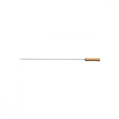 Espeto para Churrasco Tramontina com Lâmina em Aço Inox e Cabo de Madeira 65 cm
