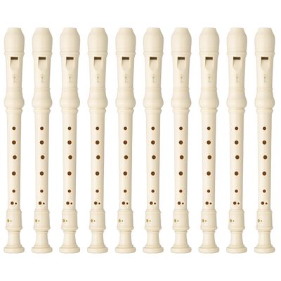 Kit 15 Flautas Doce Soprano Germânica Em C YRS-23 Yamaha