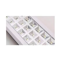 Luminária Lâmpada Emergência 60 LEDs Recarregável Branco