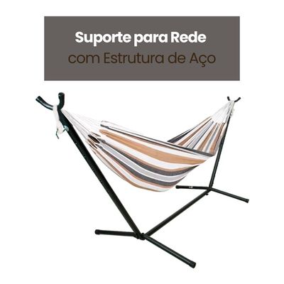 Suporte para Rede com Estrutura de Aço