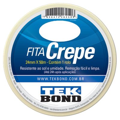 Fita Crepe Tekbond 24mmX50m UNICA