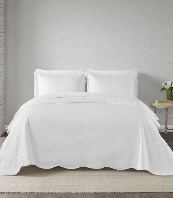Jogo De Colcha Milao Casal Corttex Branco UN / Branco