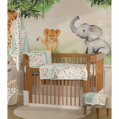 Fronha Avulsa Baby Estampada Vivaldi Verde UN / Verde