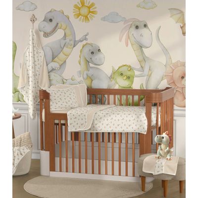 Fronha Avulsa Baby Estampada Vivaldi Bege UN / Bege