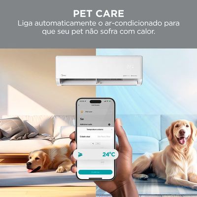 Ar Condicionado Split Midea Ai Ecomaster 12000 Inverter Frio Branco 220V