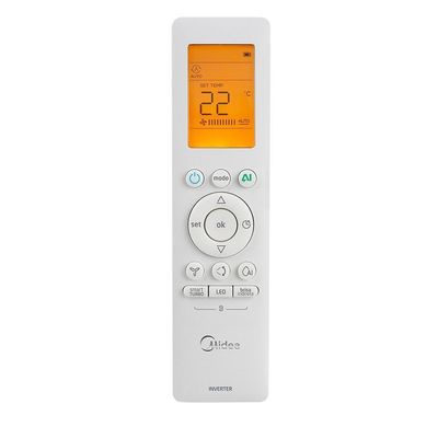 Ar Condicionado Split Hi Wall Inverter Midea Ai Ecomaster 18.000 BTUs R-32 Quente e Frio 220V