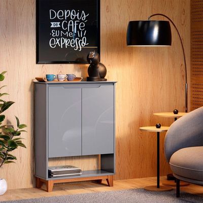 Sapateira Hall Flow Cinza