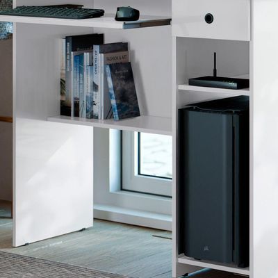 Mesa De Computador Viena Branco
