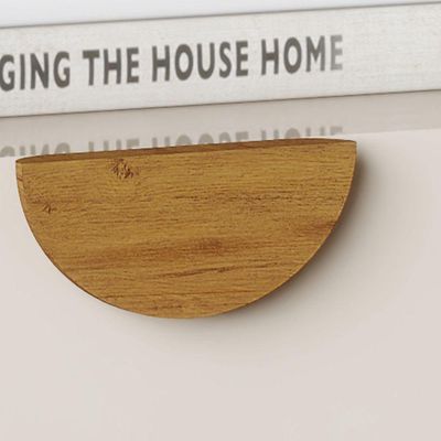 Mesa Cabeceira Suspensa Buriti Off White - Moveis Jb