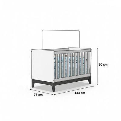 Berco Americano Para Quarto Flip Areia Fosco