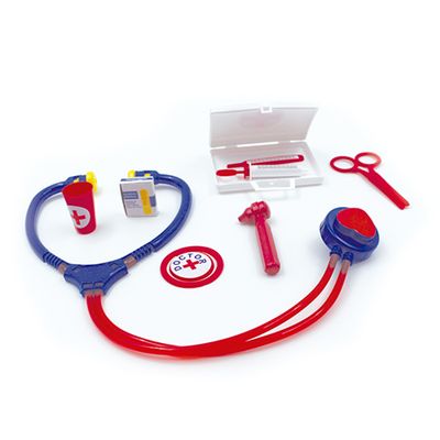 Kit Brinquedo Pequeno Médico infantil Little Doctor - 9 pcs