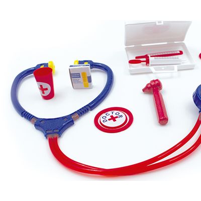 Kit Brinquedo Pequeno Médico infantil Little Doctor - 9 pcs