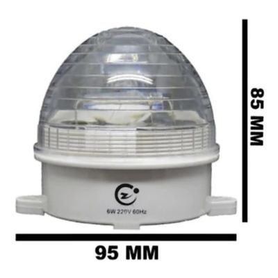 Lâmpada Estrobo Flash Redondo Flash 6w 220v