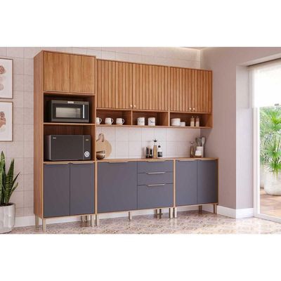 Cozinha Completa MGM 5 Peças Divina C5P180 Cinamomo/Titanium