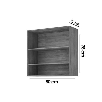 Cozinha Completa MGM 6 Peças Celeste C6P135 Cinamomo/Off