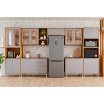 Cozinha Completa MGM 7 Peças Brilhante C7P112 Cinamomo/Platina