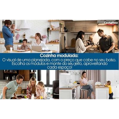 Cozinha Completa MGM 9 Peças Divina C9P25 Cinamomo/Titanium