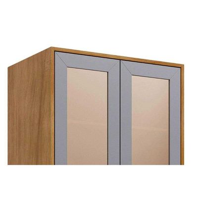 Cozinha Completa MGM 4 Peças Áurea C4P185 Cinamomo/Platina
