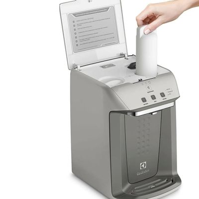 Purificador Electrolux Eletrônico c/ Painel Digital e Filtro Luz UV Bivolt Cinza (PA31G) Bivolt