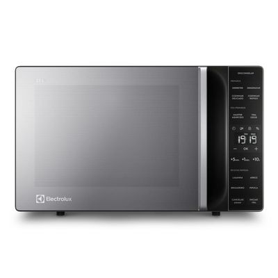 Micro-ondas Electrolux 23L cor Inox Efficient com Descongelamento Assistido (ME23S) 220V